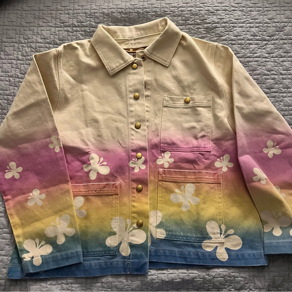 Big Bud Press XS Airbrush Butterfly Jacket